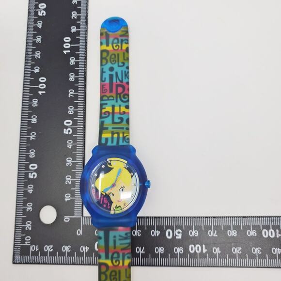 Disney Tinker Bell Snap Watch Flirt Blue - Picture 11 of 11